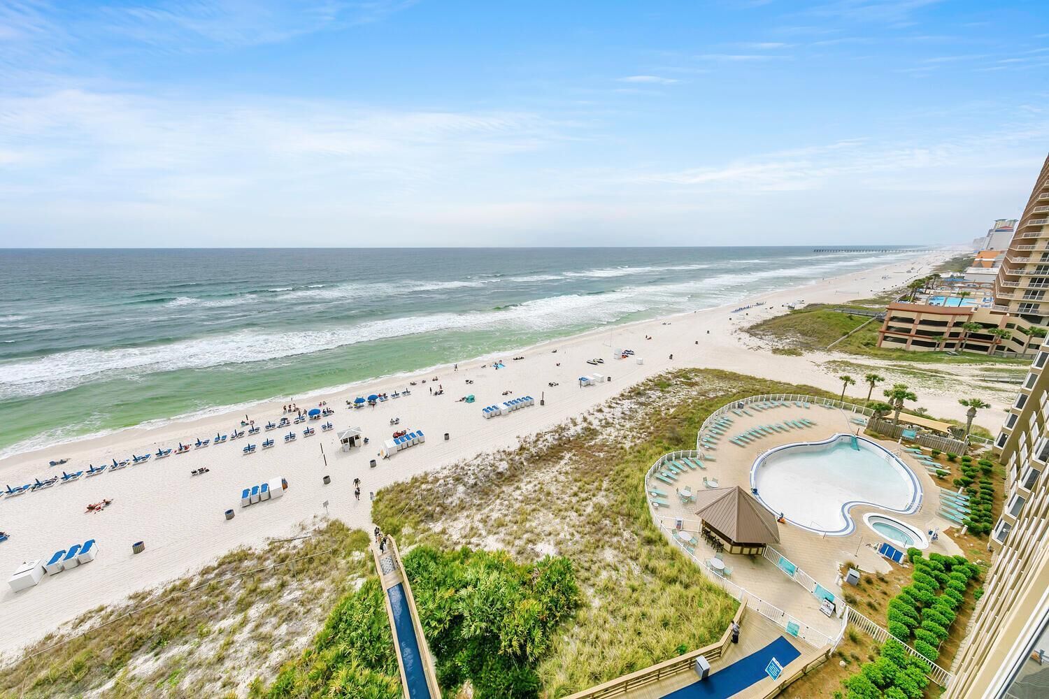 Appartement, Meerdere bedden (Emerald Beach 1036 - Turquoise Turtle) | Strand | Accommodatie ligt op het strand