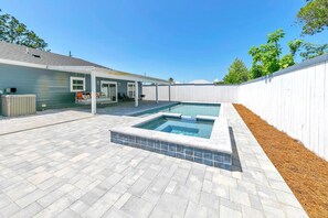 獨棟房屋, 多張床 (Rustic Oasis) | 游泳池 | 室外游泳池