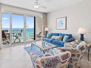Condo, Multiple Beds (Leeward Key 904) | Living area | TV
