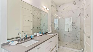 House, Multiple Beds (30A Beach Therapy) | Bathroom | Towels, soap, toilet paper - 30A Beach Therapy (Panama City Beach)