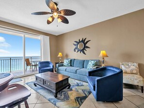 Condo, Multiple Beds (Sterling Reef 1203) | Living area - Sterling Reef 1203 (Panama City Beach)