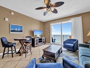 Condo, Multiple Beds (Sterling Reef 1203) | Living area - Sterling Reef 1203 (Panama City Beach)