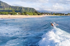 Beach nearby