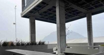 Estilo Minimalista Frente Arena y Parque Fundidora
