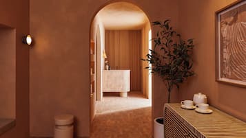 Sauna, hot tub, massages