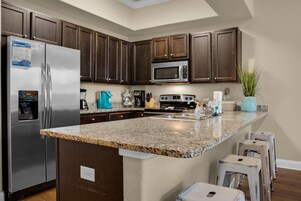 Apartamento, varias camas (Alerio D201) | Cocina privada | Horno y tostadora