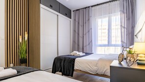 1 makuuhuone, silitysrauta/-lauta, ilmainen Wi-Fi, vuodevaatteet