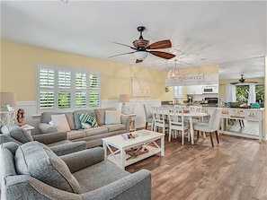 House, Multiple Beds (Cassine Gardens 212) | Living area