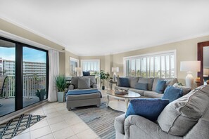 Condo, Multiple Beds (Inlet Reef 319) | Living area