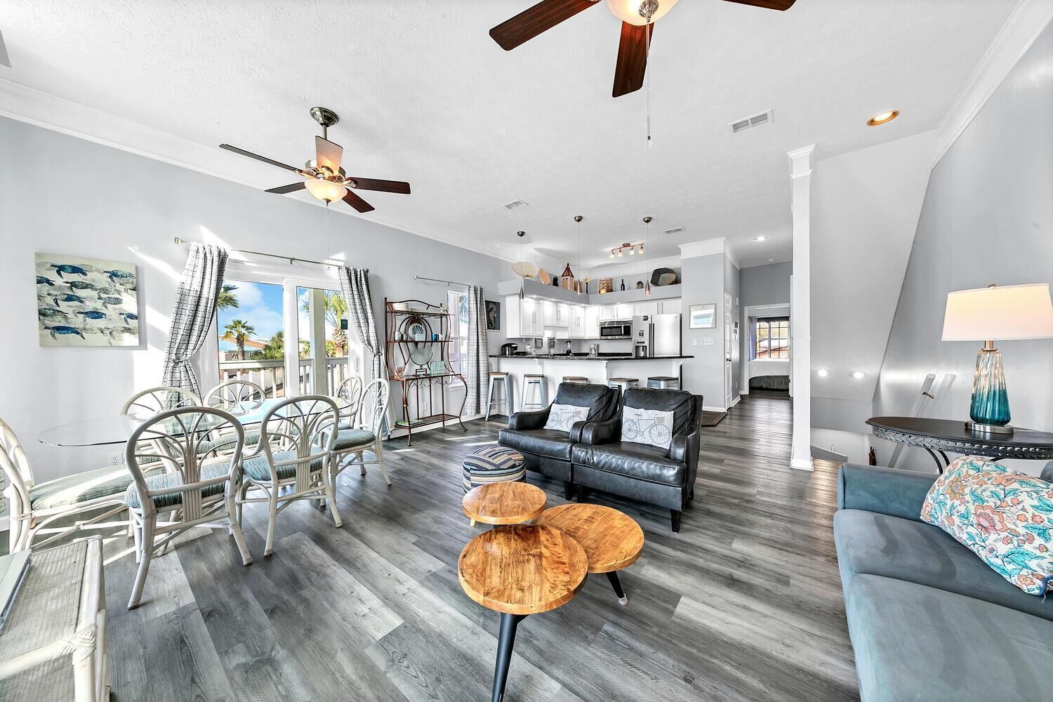 Townhome, Multiple Beds (The Palms A6) | Living area | TV