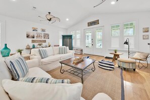 House, Multiple Beds (Sun Kissed) | Living area | TV - Sun Kissed (Santa Rosa Beach)