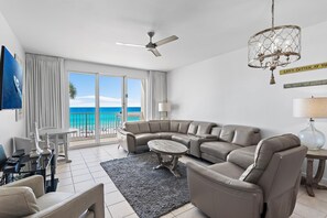 Condo, Multiple Beds (Majestic Sun 302A) | Living area
