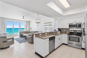 Condo, Multiple Beds (Majestic Sun 302A) | Private kitchen | Oven, toaster - Majestic Sun 302a (Miramar Beach)