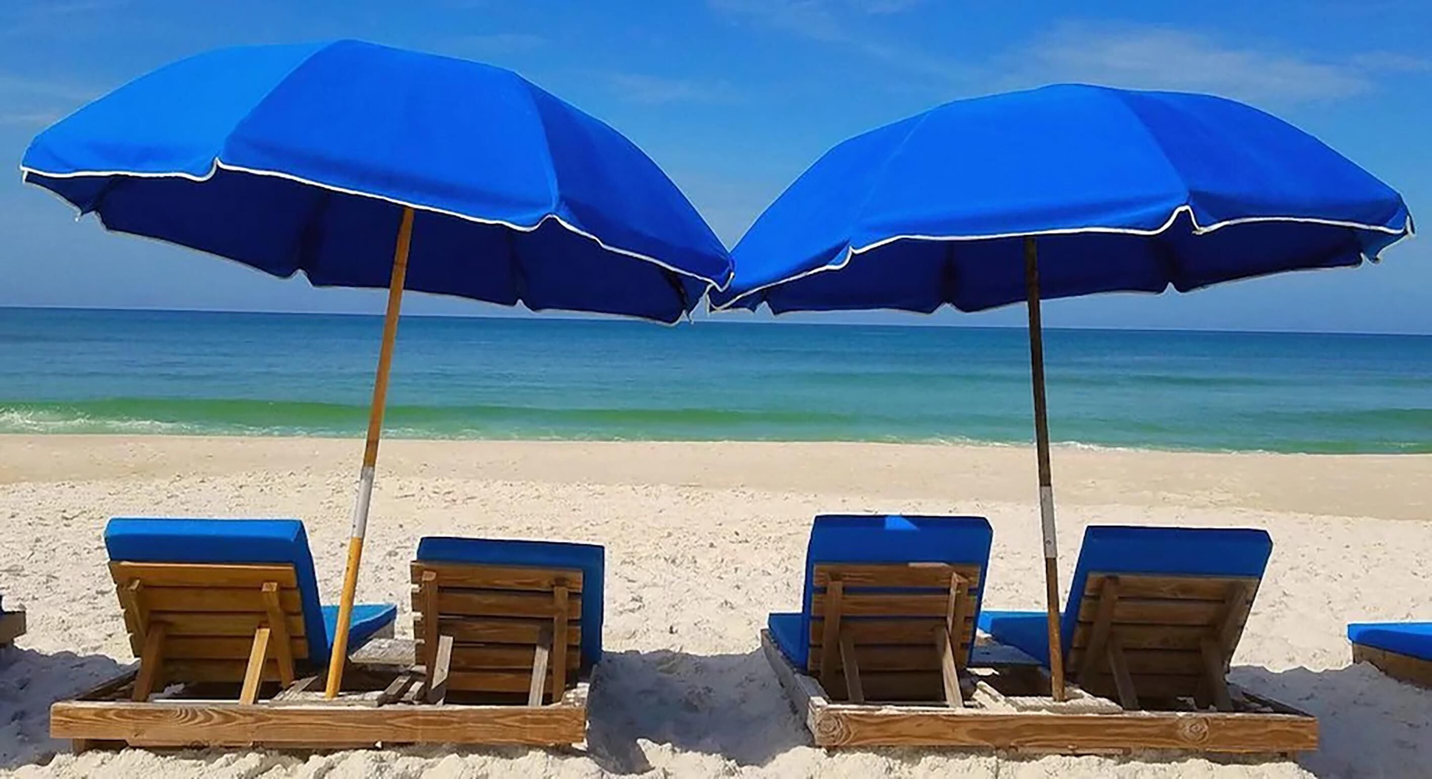 Studio, 2 queensize-senger (Top of the Gulf 418) | Strand | På stranden