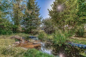 Property grounds - Romantic cottage with Puget Sound/Olympic Mountain views (Clinton)