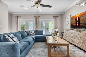 House, Multiple Beds (Driftwood Townhomes #8) | Living area - Driftwood Townhomes #8 (Miramar Beach)