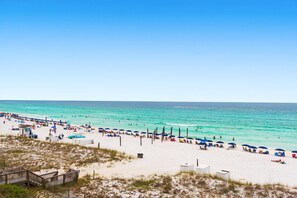 Condo, 1 King Bed with Sofa bed (Crystal Sands 206B) | Beach | On the beach - Crystal Sands 206b (Destin)