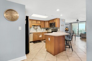 Condo, Multiple Beds (Nautilus 1102) | Private kitchen | Oven, toaster - Nautilus 1102 (Fort Walton Beach)