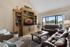 Stadtwohnung, Mehrere Betten (Fairways 309) | Wohnbereich