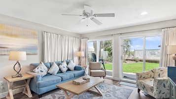 Condo, 1 King Bed with Sofa bed (Windancer 101) | Living area