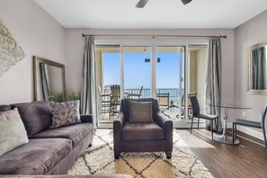 Condo, 1 King Bed with Sofa bed (Ariel Dunes I 1905) | Living area | TV - Ariel Dunes I 1905 (Miramar Beach)