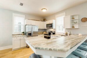 House, Multiple Beds (Seagrove Bungalow 110 - One Ten Again) | Private kitchen | Oven, toaster - Seagrove Bungalow 110 - One Ten Again (Santa Rosa Beach)