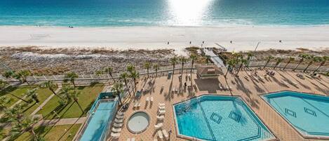 Condo, 1 King Bed with Sofa bed (The Summit 922) | Pool | Outdoor pool