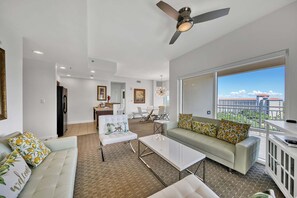 Condo, Multiple Beds (Luau Retreat) | Living area - Luau Retreat (Miramar Beach)