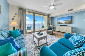 Living area - Shores of Panama 1202 (Panama City Beach)