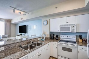 Condo, 1 King Bed with Sofa bed (Shores of Panama 1202) | Private kitchen