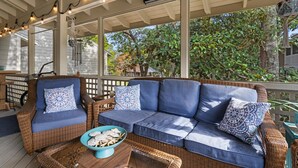 Leilighet, flere senger (Hidden Dunes Beach Cottage 149) | Terrasse/patio