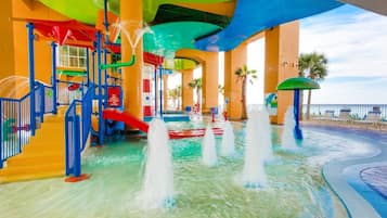 Condo, 1 King Bed with Sofa bed (Splash 1902E - Cast-a-Waves) | Pool | Indoor pool, a heated pool