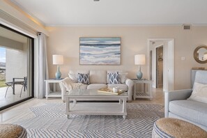 Condo, Multiple Beds (Shipwatch B101) | Living area | TV - Shipwatch B101 (Pensacola)