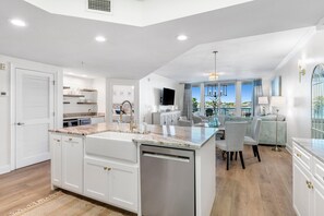 Condo, Multiple Beds (The Pass 205) | Private kitchen | Oven, toaster, paper towels - The Pass 205 (Orange Beach)