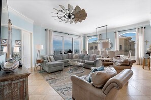 Condo, Multiple Beds (Indigo East 2104 Penthouse) | Living area | TV - Indigo East 2104 Penthouse (Pensacola)