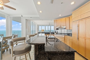 Condo, Multiple Beds (Mediterranean East 1101) | Private kitchen | Oven, toaster, paper towels - Mediterranean East 1101 (Pensacola)