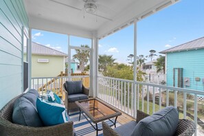 Ferienhaus, Mehrere Betten (Barefoot Bungalow at Rookery) | Innenbereich