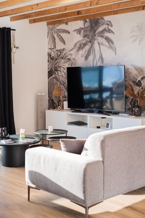 Tv, bøger, stereoanlæg