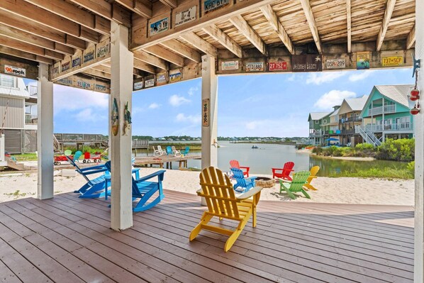 Hus - flera sängar (The Last Mango) | Terrass/Patio