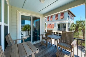 Huis, meerdere bedden (Romeo Beach Cottage 6) | Buiten dineren