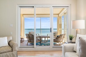 Condo, Multiple Beds (Beach Colony West 6D) | Living area | TV - Beach Colony West 6D (Pensacola)