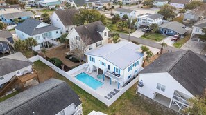 Exterior - North Myrtle 4BR | Pool, Hot Tub + Walk to Beach (North Myrtle Beach)