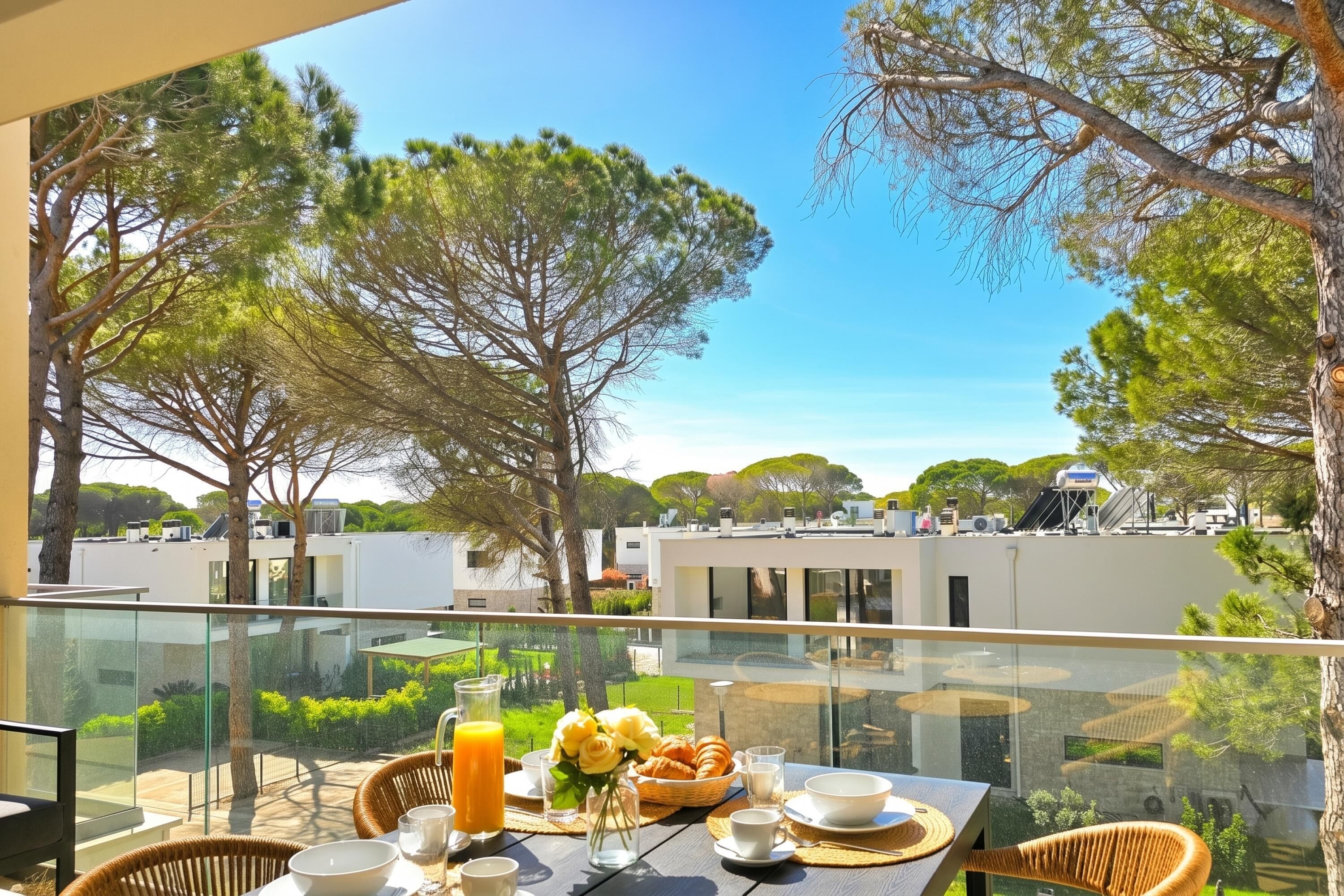 Familienapartment, Mehrere Schlafzimmer (Aqua Bliss Apartment 296) | Speisen im Freien
