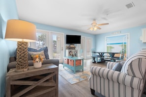 Condo, Multiple Beds (Grand Caribbean East 114) | Living area - Grand Caribbean East 114 (Pensacola)
