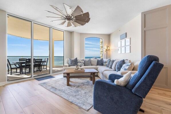 Condo, Multiple Beds (Beach Colony East 4C) | Living area - Beach Colony East 4C (Pensacola)