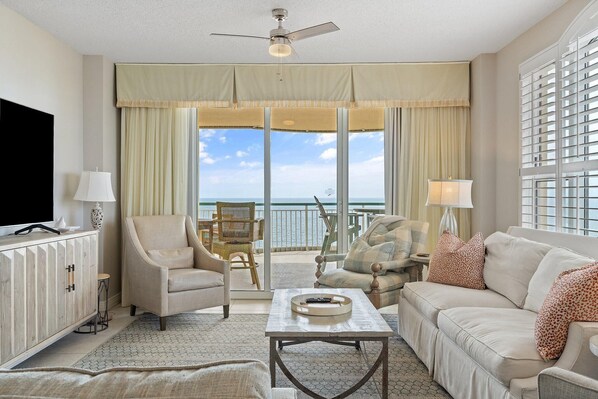 Living area - Beach Colony East 13D (Pensacola)