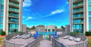 Condo, Multiple Beds (Perdido Towers East 501) | Terrace/patio