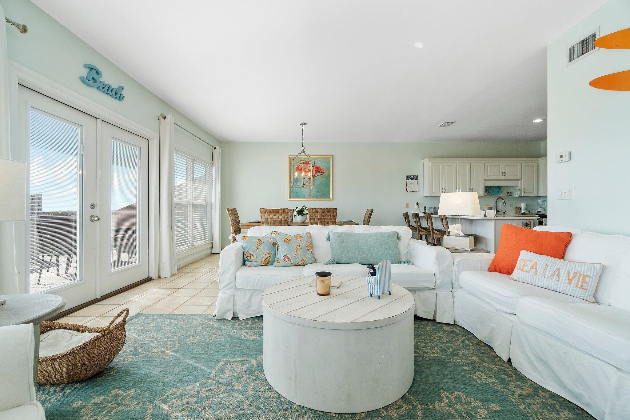 House, Multiple Beds (C'est La Vie) | Living area | TV