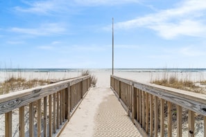 Condo, Multiple Beds (Mediterranean East 401) | Beach | On the beach - Mediterranean East 401 (Pensacola)
