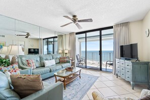 Condo, Multiple Beds (Summerchase 506) | Living area | TV - Summerchase 506 (Orange Beach)
